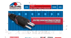 Desktop Screenshot of celetrocaxias.com.br